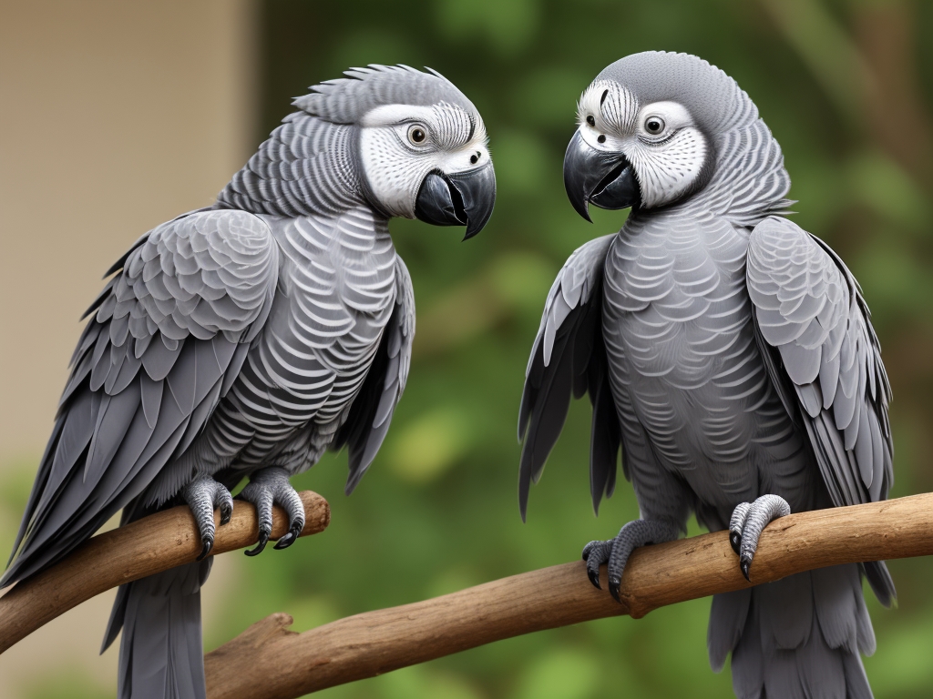 Getalenteerde papegaai