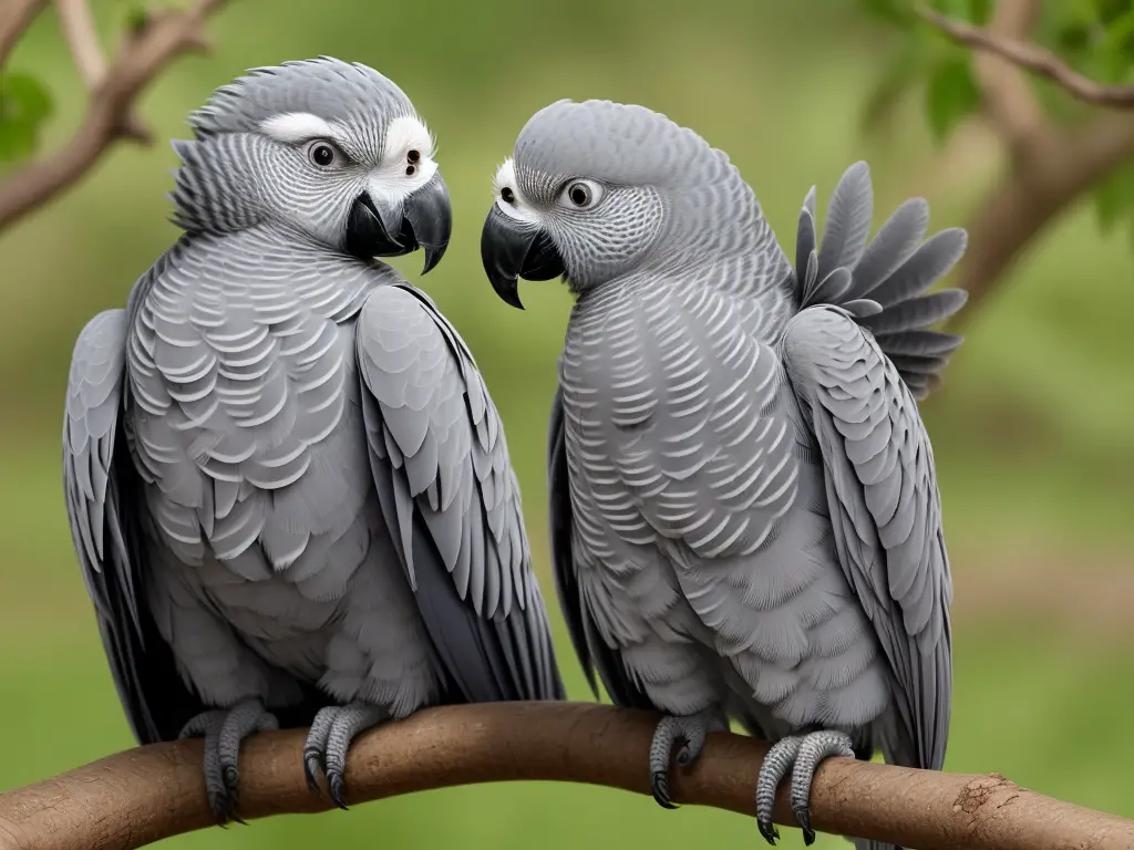 Gezonde papegaai