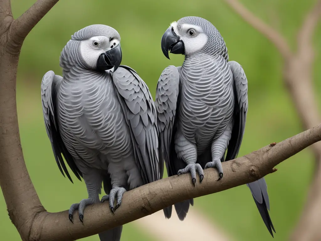 Speelse papegaai